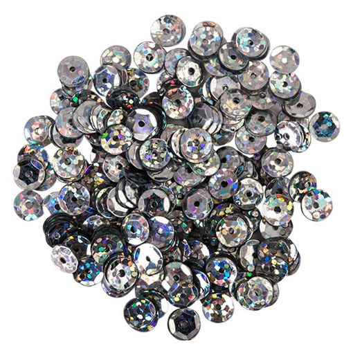 Picture of SEQUINS SILVER 6MM - 5 GRAMS